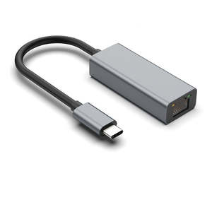 Tarjeta de Red USB 100M/<span class=keywords><strong>GB</strong></span>, Adaptador de <span class=keywords><strong>Cable</strong></span> USB a Puerto <span class=keywords><strong>Ethernet</strong></span>, USB a RJ45, Tarjeta de Red Plug and Play sin Controladores para PC y Portátil - Product Image 1