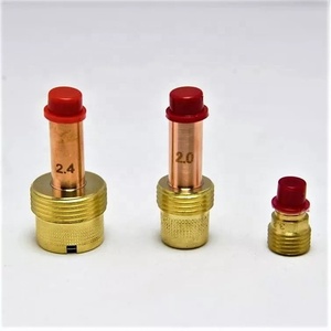 TIG Phụ Kiện Mỏ Hàn Ống Kính Khí Cứng Đầu 4 # ~ 12 # Bộ Cốc Thủy Tinh Cho WP-17/Đèn Pin 18/26 - Product Image 5