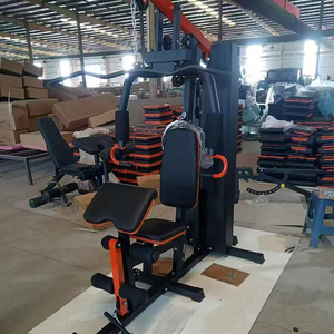 Stazione Multifunzione per Allenamento Completo del Corpo con Panca da Palestra, Attrezzatura per Fitness Domestico - Product Image 5