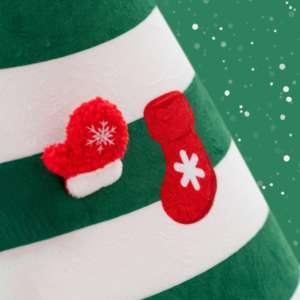 Weihnachts katzen bett <span class=keywords><strong>DIY</strong></span> hängende Dekoration Haustier haus für Katzen und kleine Hunde Weiches warmes Winter zelt Fabrik Großhandel - Product Image 5