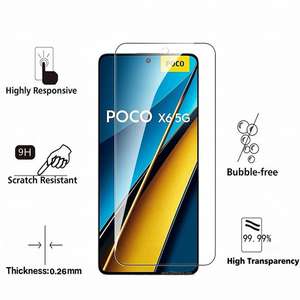 Verre trempé HD pour Xiaomi POCO C40 C55 C61 X7 F6 X6 X5 X4 F5 Protecteur d'écran pour Xiaomi 15 14T 13 13T 12 11 10 9 8 <span class=keywords><strong>Pro</strong></span> Film - Product Image 3