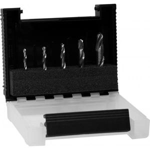 WIHA - 28026 Jeu de forets combinés 1/4 ''boîte incluse (6 pcs.) -EAN 4010995280260 INSERTS POUR VISSER LES EMBOUTS DE VISSAGE - Product Image 1