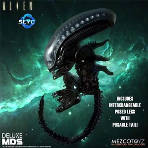 Hoạt Hình Bán Buôn <span class=keywords><strong>Mezco</strong></span> Ant Thiết Kế Loạt Người Ngoài Hành Tinh Deluxe Phiên Bản Thiết Lập 5 Inch Có Thể Di Chuyển Con Rối Tay - Product Image 2