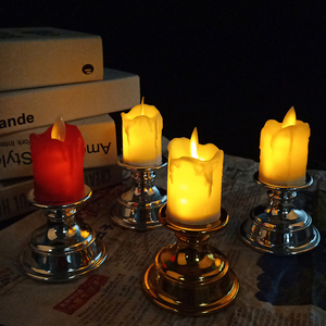 New Design Weddings Decoration <strong>Candle</strong> Light Battery Operated Warmer Moving Flame Votive Mini LED Tea Light <strong>Candle</strong> - Product Image 1