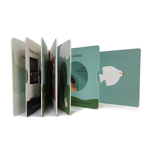 Tùy Chỉnh Đẩy Kéo Trượt Hội Đồng Quản Trị Cuốn Sách Dịch Vụ In Ấn Trẻ Em Sách Lật Trượt Trượt Cuốn Sách Cho Trẻ Em Của - Product Image 4