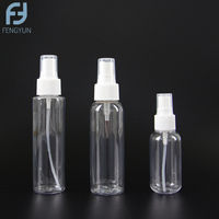 Garrafa de spray de viagem, barata, preço, 30ml, névoa, 50ml, 60ml, 100ml, spray de névoa de plástico, garrafas de 100ml, venda imperdível