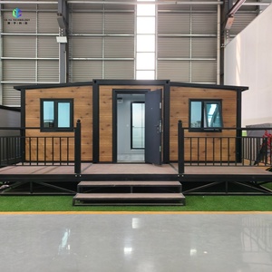 Casa Container Espandibile a Doppia Ala da 20 Piedi, Casa Modulare Prefabbricata con Decorazione Completa, Casa Minuscola Portatile per Abitazione o <span class=keywords><strong>Hotel</strong></span> - Product Image 4