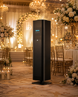 Diffuseur d'arômes sans eau de luxe commercial, sur pied, intelligent, en alliage d'aluminium, pour hôtel, centre commercial, bureau, hall d'entrée