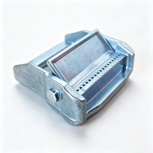 Boucle de sangle à came robuste en métal de 2 pouces, plaquée zinc, limite de charge 1,3 tonne, pince de tension de cargaison haute résistance pour sangle à came, vente en gros de VN - Product Image 1