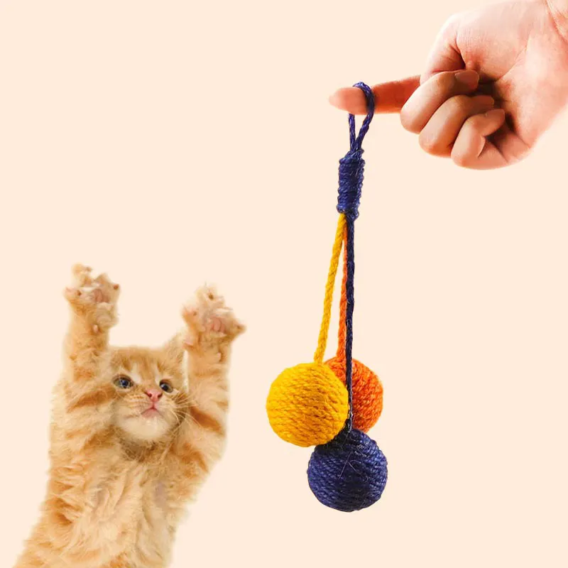 الحيوانات الأليفة الجملة شنقا الكرة القنب حبل الكرة القط و الكلب مضغ المولي لعبة تفاعلية