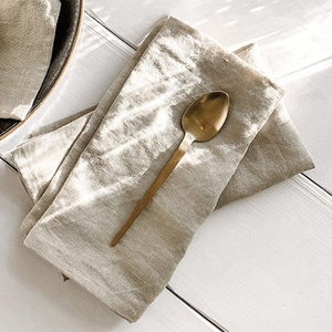 Serviettes <span class=keywords><strong>de</strong></span> <span class=keywords><strong>table</strong></span> en <span class=keywords><strong>tissu</strong></span> lavables <span class=keywords><strong>de</strong></span> couleur beige pour la cuisine, les restaurants, les hôtels, la décoration <span class=keywords><strong>de</strong></span> <span class=keywords><strong>table</strong></span> à domicile, personnalisables, réutilisables, 100% coton - Product Image 4