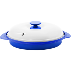 Sartén antiadherente <span class=keywords><strong>para</strong></span> parrilla, utensilio de 4 colores, redondo, fácil de limpiar, sin humo, <span class=keywords><strong>para</strong></span> microondas, con mango - Product Image 4