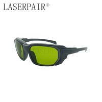 Lunettes de sécurité laser à porter par-dessus des lunettes de vue pour lasers 450nm, 808nm, 980nm, 1064nm, ND: YAG Lasers CE EN207