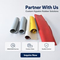 Tissu industriel enduit Hypalon jaune résistant aux intempéries pour conduits de climatisation au sol des aéroports, résistant à l'usure, marque Fanyang