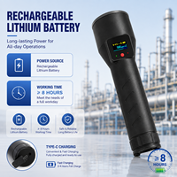 Détecteur de méthane laser portable HIREP Rugged BRP550 200m, IP68, antidéflagrant, analyseur de fuite de gaz naturel CH4, prix usine