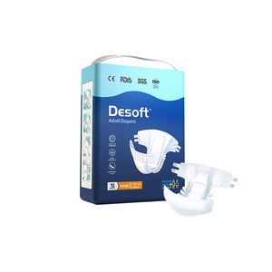 Muestra Gratuita de Pañales para Adultos Unisex de Alta Absorbencia, Ultra Gruesos, Desechables, de Tela No Tejida, con Prevención de Fugas 3D - Product Image 1