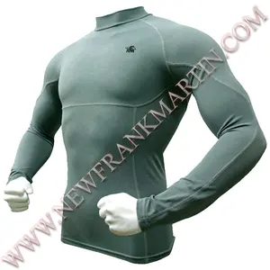 NFM Rash guard Gym Fitness MMA Jiu Jitsu BJJ Base Layer compression spandex casual fashion Surf Shirt OEM ODM Custom With Zip
