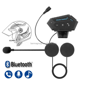 <span class=keywords><strong>Moto</strong></span> accessoires Livraison BT V4.2 Sans Fil Écouteur Mains Libres Haut-Parleur Avec Microphone <span class=keywords><strong>pour</strong></span> <span class=keywords><strong>Casque</strong></span> - Product Image 1