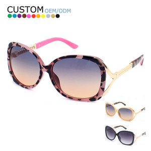 Luxury Women <b>Sunglasses</b> Big Frame Custom Logo Fashion Design Ladies <b>Sunglasses</b> - Product Image 1