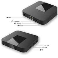 Boîtier TV Android prêt à être expédié, Quad Core, 2 Go de RAM, 16 Go de ROM, lecteur multimédia en streaming 4K/8K, Wi-Fi double bande 2,4G/5G