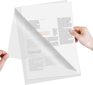 Nhà máy tùy chỉnh in <span class=keywords><strong>A4</strong></span> thư Kích thước 25 Gói kinh doanh rõ ràng tập tin PP nhựa thư mục <span class=keywords><strong>L</strong></span> hình dạng thư mục tập tin cho tài liệu - Product Image 1