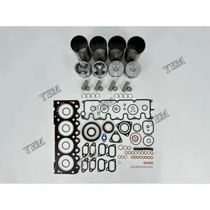 Voor Deutz Bf4l1011 Cilindervoering Kit Met Pakkingsset Reparatieset