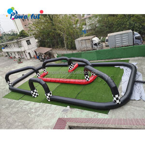 Grado comercial niños go-kart Racing arena inflable parachoques coche carrera pista coche arena área - Product Image 2