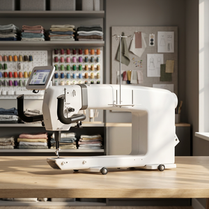 เครื่องเย็บผ้าควิลท์อุตสาหกรรมและงาน DIY รุ่น New Quilter Pro-Stitcher Lite พร้อมระบบคอมพิวเตอร์ รองรับการปรับแต่งแบบ OEM/ODM รับประกัน 3 ปี - Product Image 2