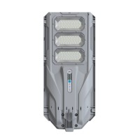 Vente en gros directe d'usine, lampadaire solaire LED intégré ABS à haut lumen 600W 1000W avec capteur de mouvement et télécommande