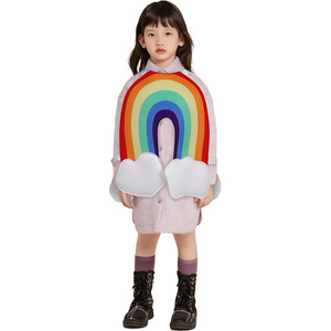 Costume de scène pour enfants en éponge arc-en-ciel, impression numérique, été 2025, Europe et Amérique - Product Image 5