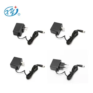 Universal Ce Gs Etl Goedgekeurd Eu Us Plug En62368 En61558 12V 1a 1000ma 1amp Voeding Adapter Ac Naar Dc 12V