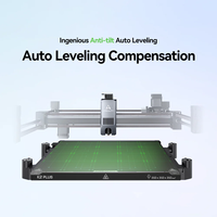 Imprimante 3D FDM Creality K2 Plus/K2 Plus Combo, haute vitesse, grand format, CoreXY, nivellement automatique, imprimante fermée pour le prototypage