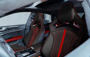 Siège baquet en fibre de carbone YLC A3 A4 A5 A6 A7 A8 Q3 Q5 Q7 pour <span class=keywords><strong>Audi</strong></span> RS, accessoires de voiture, sièges sport de course, <span class=keywords><strong>design</strong></span> en cuir personnalisé - Product Image 6