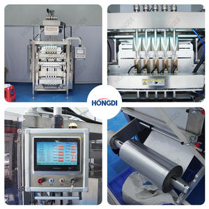 Machine d'emballage verticale automatique de poudre de sac en plastique Remplissage multi-lignes de poudre d'électrolyte de sachet pour des applications alimentaires - Product Image 5