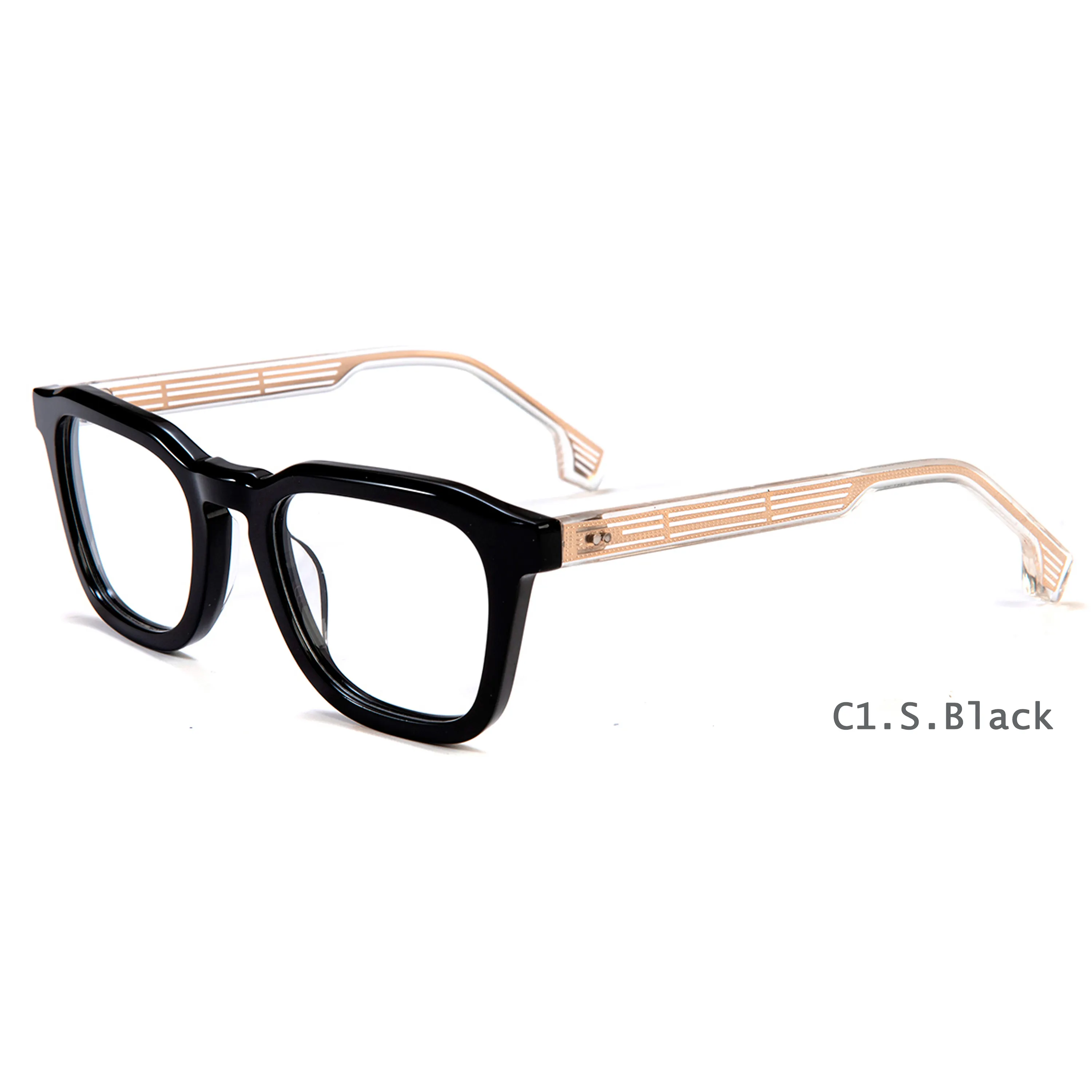 Gafas ópticas De lujo con montura De gafas, lentes ópticas, Retro, redondas, fabricantes personalizados