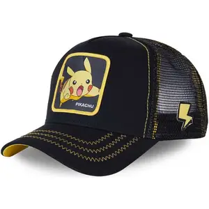Özelleştirilmiş kabul Anime beyzbol nakış Pika Chu şapka pamuk kovboy Pokemoned yaz güneş şapkası