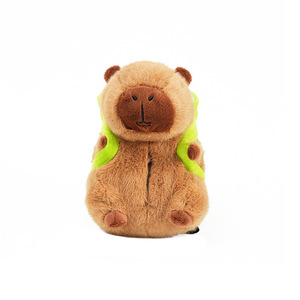 Boîte à mouchoirs en peluche Capybara mignon de dessin animé pour accoudoirs de voiture, usage automobile - Product Image 5