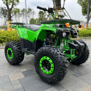 <span class=keywords><strong>Cuatrimoto</strong></span> Todoterreno de <span class=keywords><strong>4</strong></span> Ruedas y <span class=keywords><strong>4</strong></span> Tiempos, Fabricada en Fábrica, Color Verde, con Portaequipajes para Recreación al Aire Libre, 125cc ATV - Product Image 6