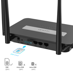 EDUP 802.11N 300Mbps <span class=keywords><strong>WiFi</strong></span> Router inalámbrico 4G LTE Módem con ranura para tarjeta SIM 4G <span class=keywords><strong>Wifi</strong></span> - Product Image 2