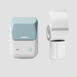 Nuevo Color Niimbot B1 Impresora de etiquetas Fabricante de etiquetas de bolsillo portátil Impresión térmica Bluetooth Máquina de etiquetado de pegatinas autoadhesivas