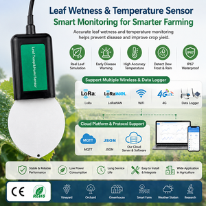 Sensore Digitale di Umidità e <span class=keywords><strong>Temperatura</strong></span> delle Foglie con Uscita RS485 Modbus, Misuratore di Umidità Superficiale per Foglie, Prezzo per Uso Agricolo - Product Image 6