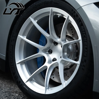 Jantes LYT personnalisées monobloc forgées à profil profond, 18, 19, 20, 21, 22 pouces, 5 trous, en alliage d'aluminium, compatibles avec BMW, Mercedes, Audi, Lexus