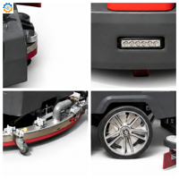 Mesin Pencuci Lantai ROD Wide-Area Electric Ride-On 700mm 1030mm Squeegee 70L 90L Tank untuk Mal dan Sekolah