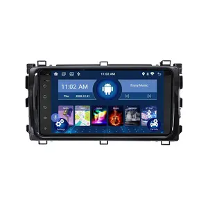 Android 11 Car DVD Player GPS Navigator Cho Toyota Auris Hybrid 2013 + Autoradio Navigation Stereo Head Đơn Vị Đài Phát Thanh SWC