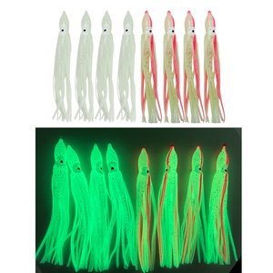 12cm 14cm di vendita calda di simulazione di polpo frittura di notte esca leggera appesa gancio strada <span class=keywords><strong>Sub</strong></span> Soft esca di mare di <span class=keywords><strong>pesca</strong></span> in barca - Product Image 2