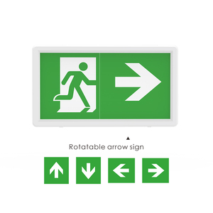 Señal de salida de emergencia de Instalación rápida certificada CE/SAA/CB, luz LED SMD de alto brillo, recargable, 220V, seguridad interior (IP20) - Product Image 6