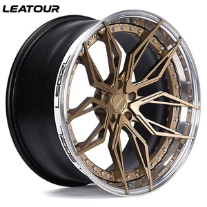 Jantes en alliage forgé LEATOUR de style classique, personnalisées, de 16 à 24 pouces, pour Mercedes, BMW, AUDI, Range Rover, Aston Martin - Product Image 2