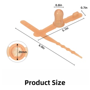 Vente en gros de sucettes en silicone pour bébés, non toxiques, style sevrage, en forme d'animaux, pour bébés de 0 à 12 mois, vendues en supermarchés - Product Image 2