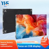 Écran LED d'intérieur IP65 grand format avec fonctionnalité vidéo et texte, application SDK pour affichage sur grille et film