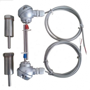 <strong>rtd</strong> pt1000 DN15 heat meter temperature <strong>sensor</strong> 4 wire type silicon cable - Product Image 1